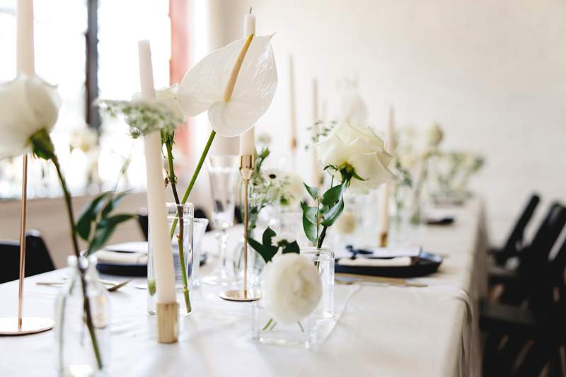 brunch setup for event