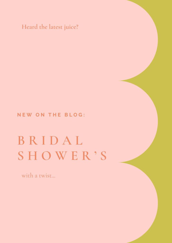 bridal party invites