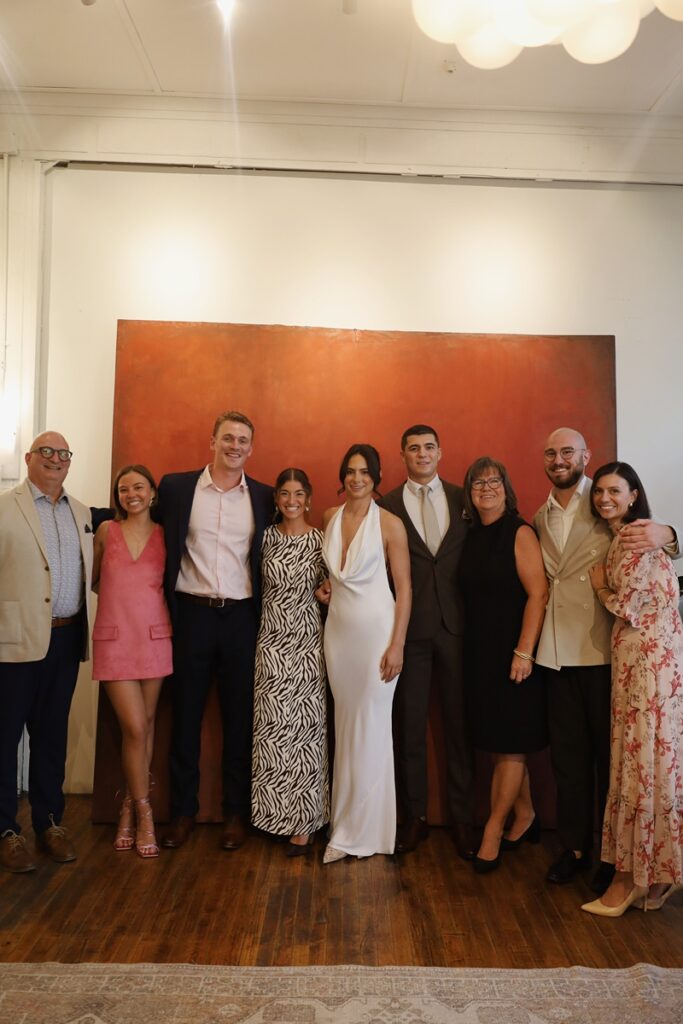 canvas background at an event venue