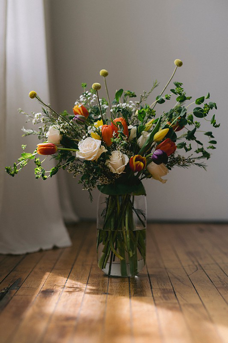 in house event + wedding florals