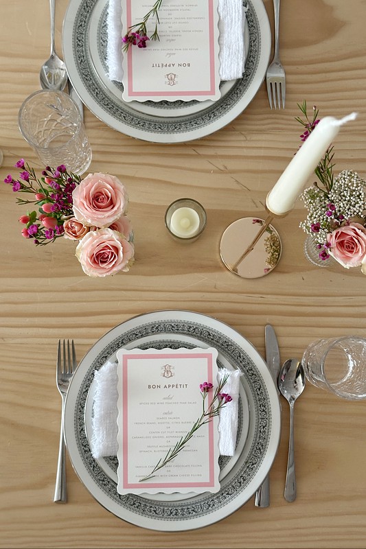 in house event + wedding flowers