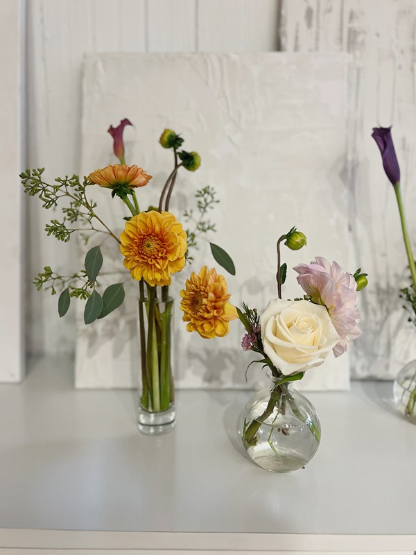 in house event + wedding flowers