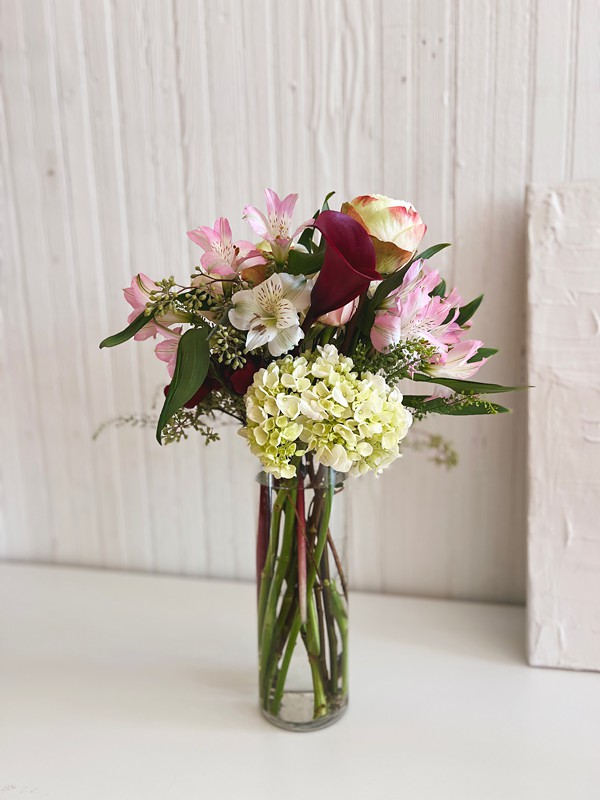 in house event + wedding flowers