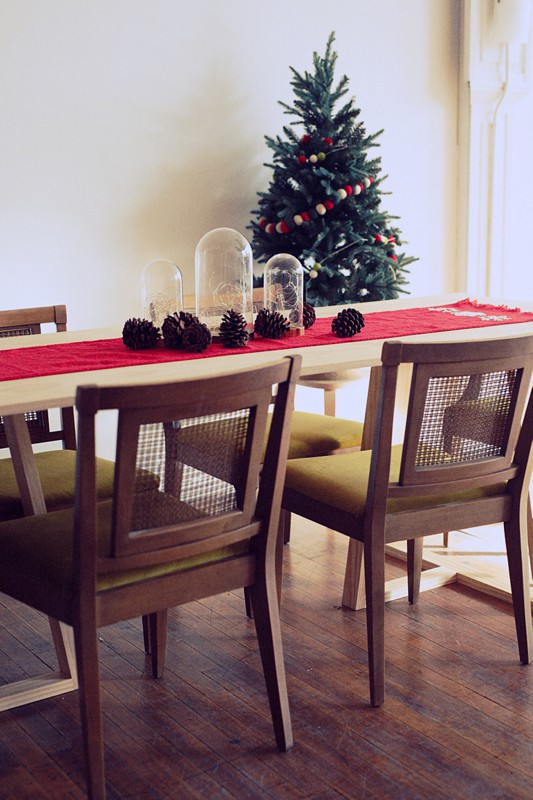 a holiday setup at le loft